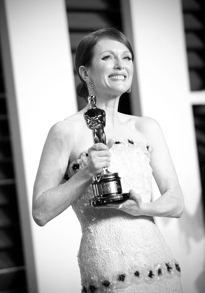 Black-and-White Pictures From the Oscars 2015