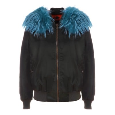 Mr&Mrs Italy x The Blonde Salad New York Fur-Hood Bomber
