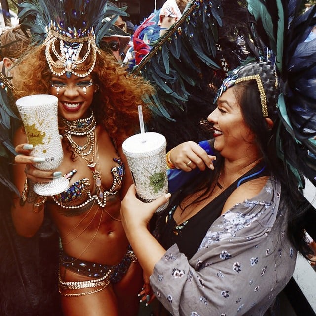 Rihanna Carnival Festival Barbados August 2015