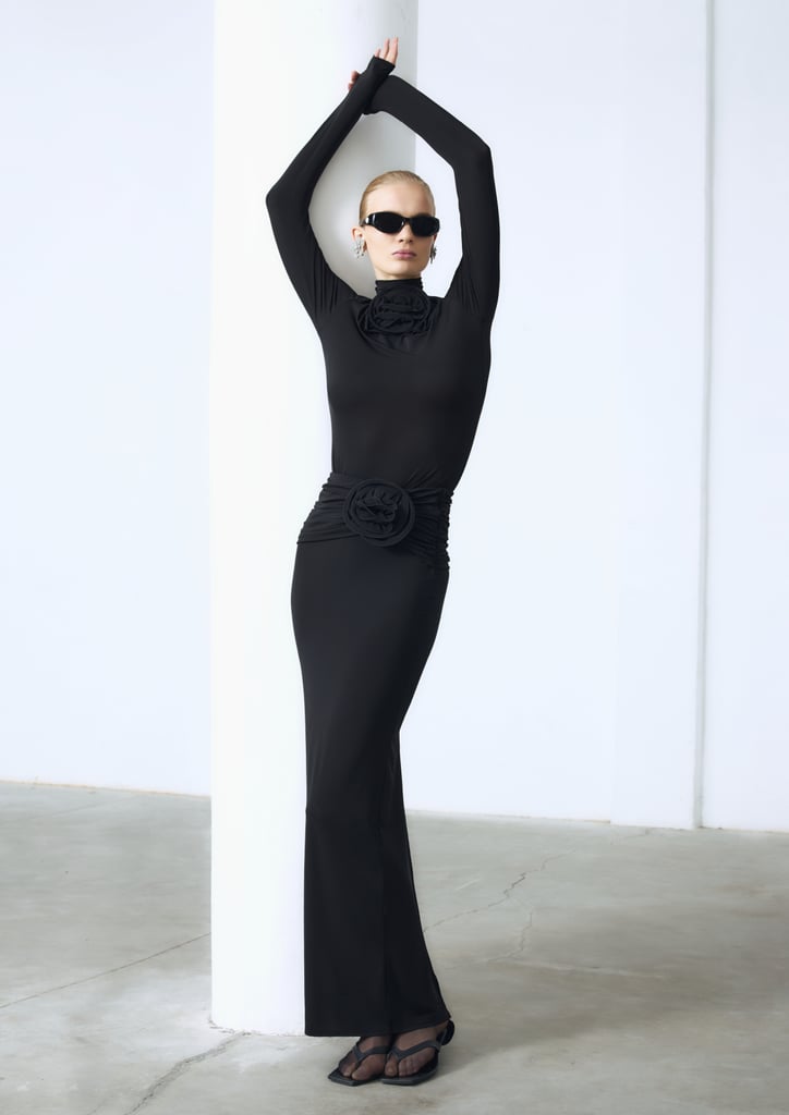 Magda Butrym x H&M Black Turtleneck and Maxi Skirt