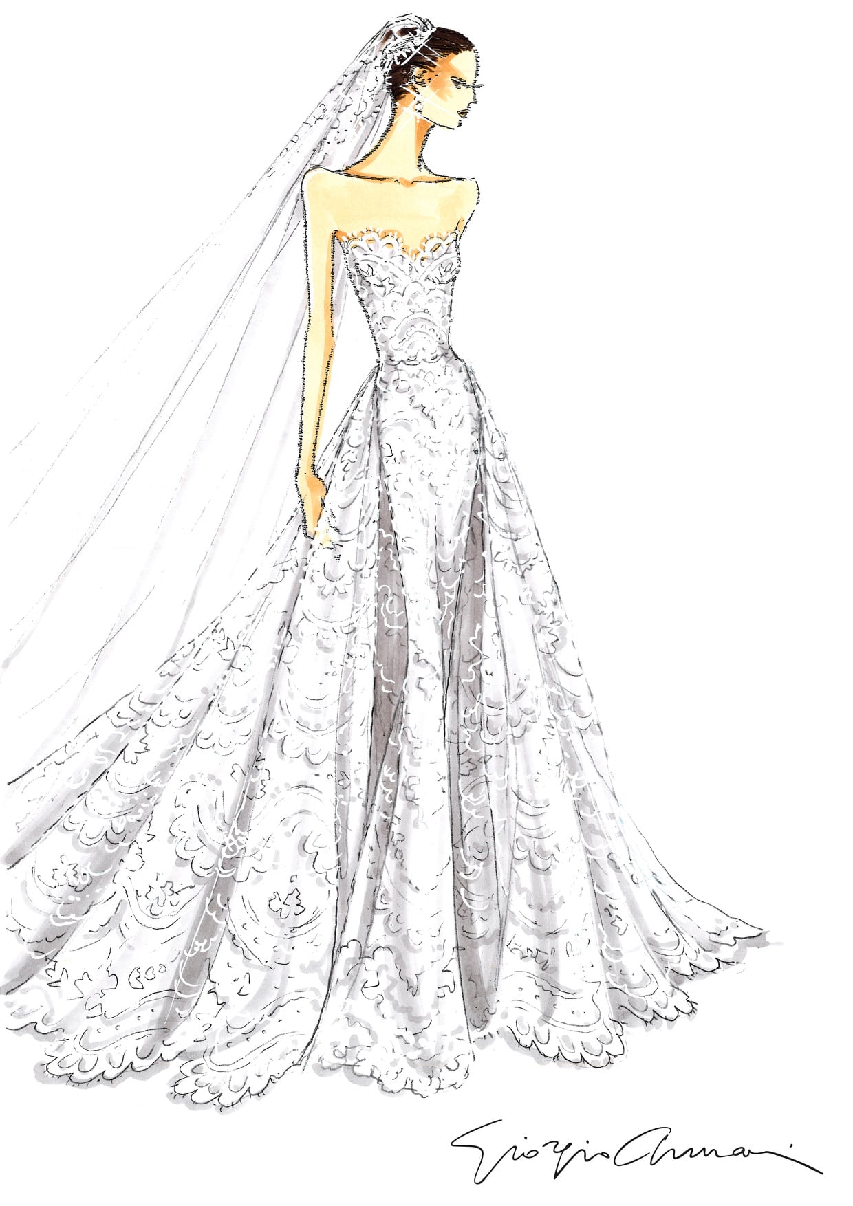 Katherine schwarzenegger discount wedding dress