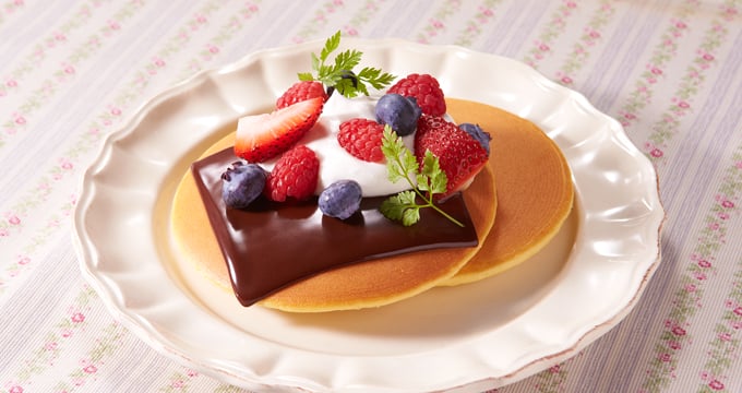 Melted Atop Pancakes