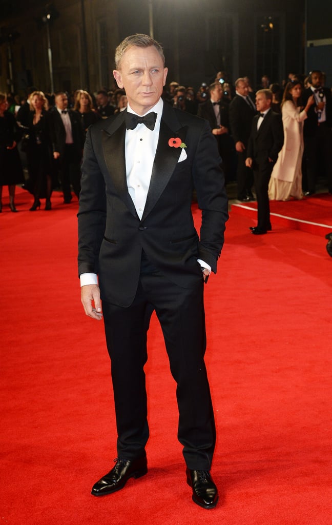 Daniel Craig Hot at the James Bond World Premiere | POPSUGAR Celebrity ...