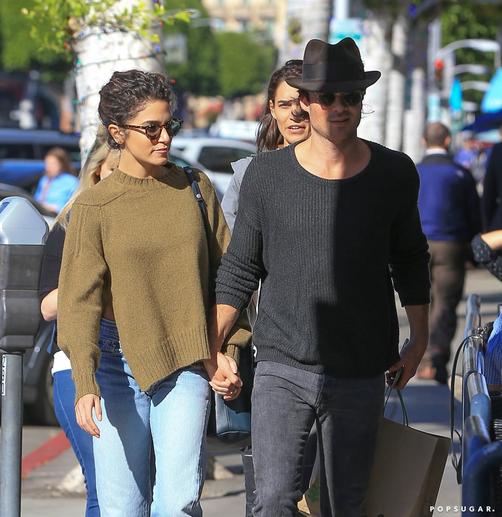 Nikki Reed and Ian Somerhalder Holding Hands in LA Nov. 2016