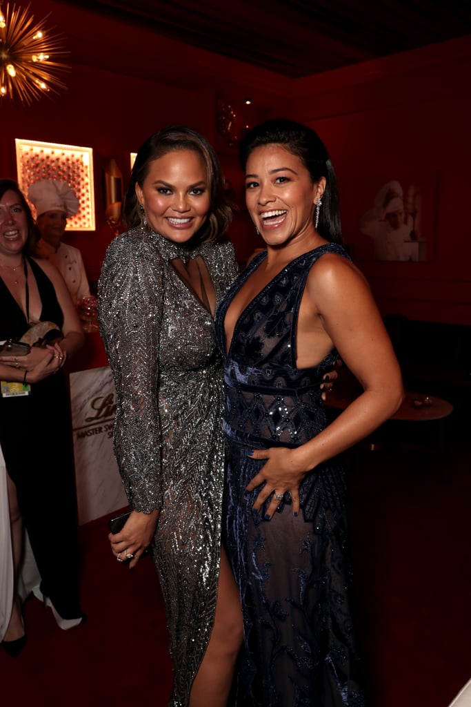 Pictured: Chrissy Teigen and Gina Rodriguez