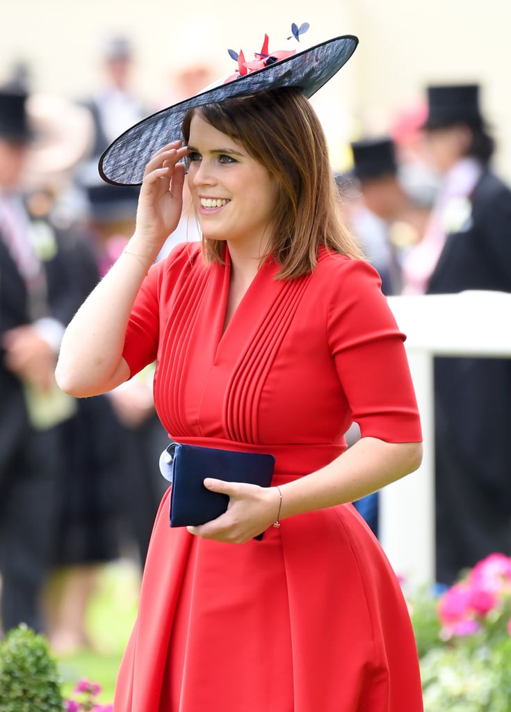 She was stunning in red at Royal Ascot in 2017.