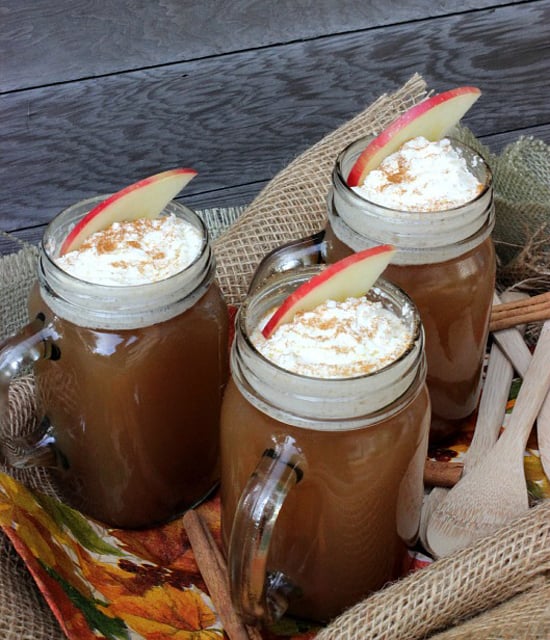 Hot Spiced Cranberry Cider