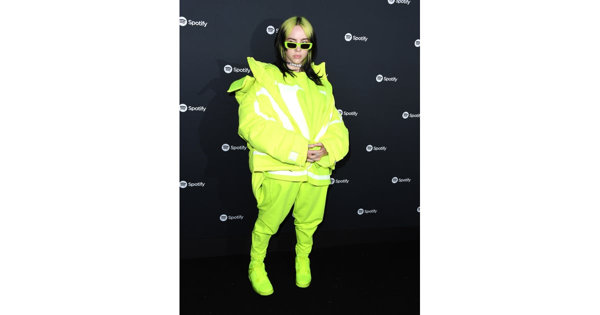 Billie Eilish's Lime Green Louis Vuitton Outfit