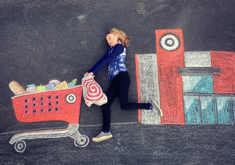 Target Sidewalk Chalk Art