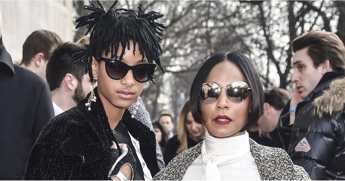 Willow Smith and Jada Pinkett Smith at PFW March 2016 | POPSUGAR Celebrity