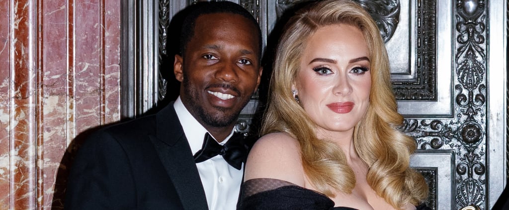 Adele Wows in a Black Corset Gown Out With Boyfriend Rich Paul