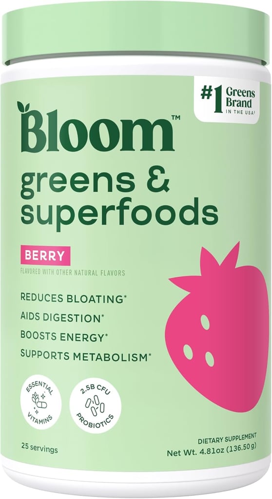 Bloom Nutrition Superfood Greens Powder