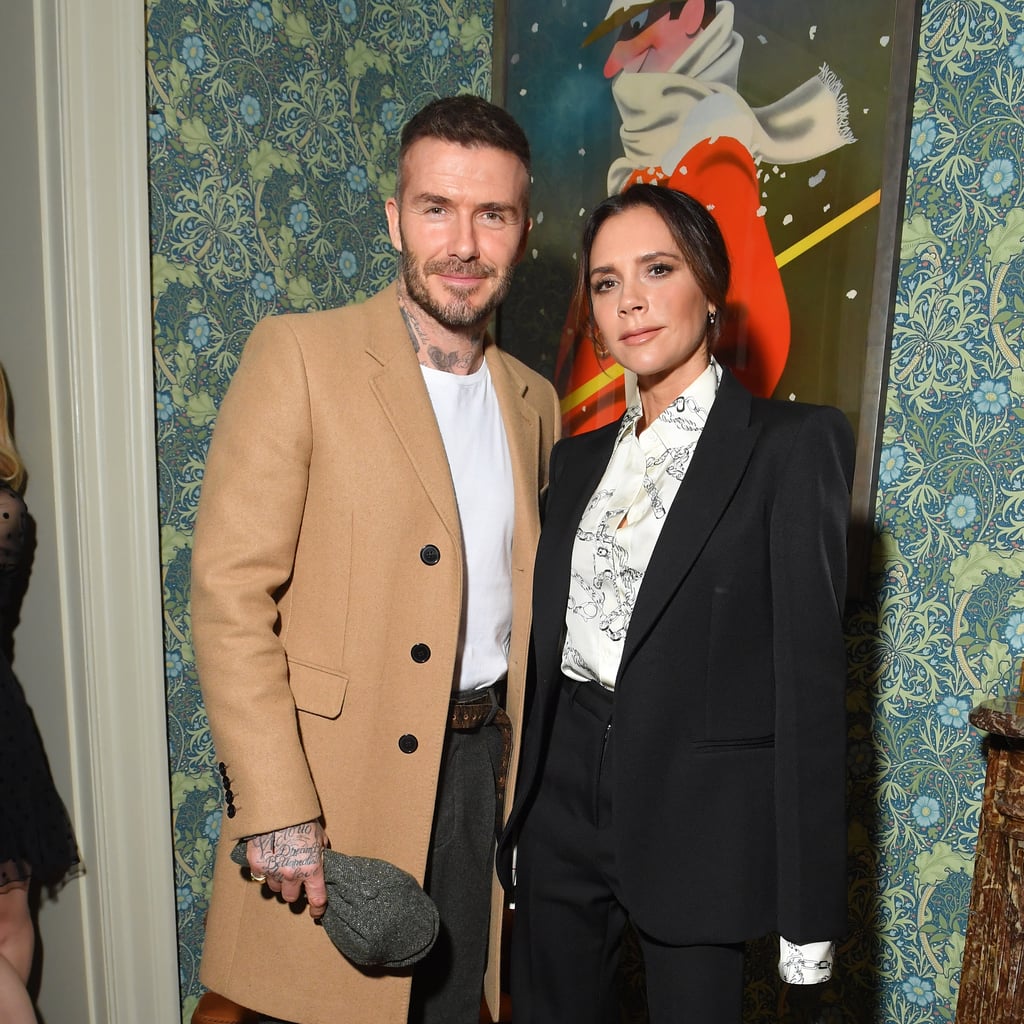 Victoria Beckham and Her Husband, David, Perform the Spice Girls's 