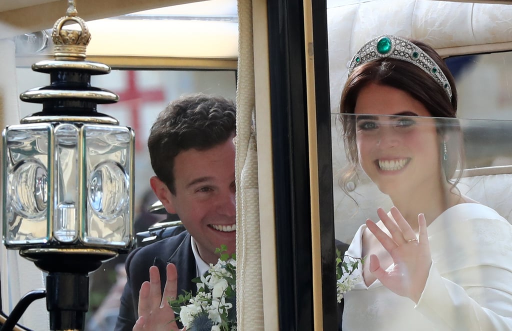 Prince Harry With Princess Eugenie Pictures at Her Wedding