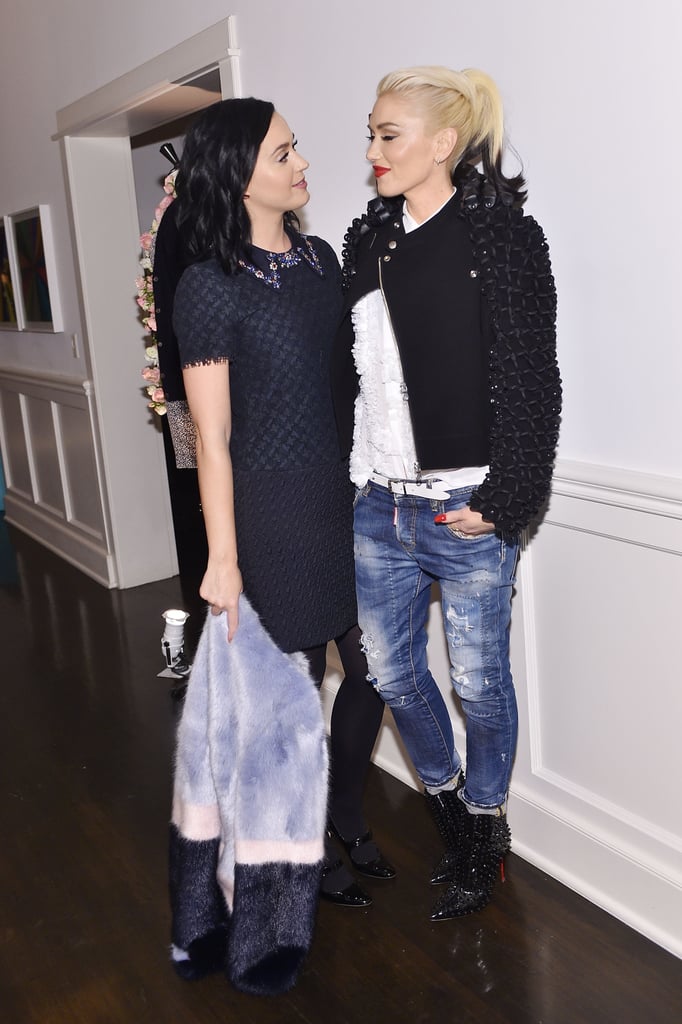 Pictured: Gwen Stefani and Katy Perry