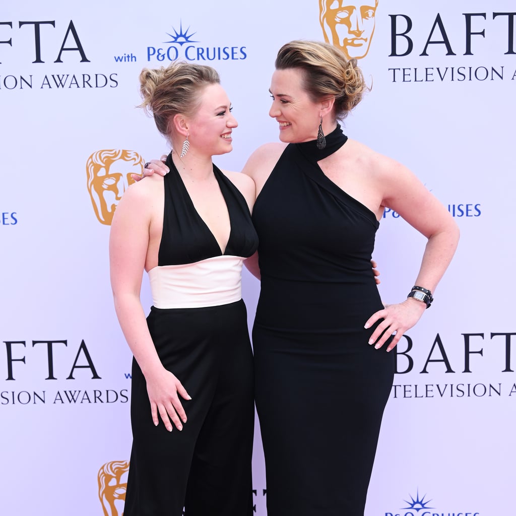 凯特·温斯莱特和女儿米娅在2023年电视BAFTA奖