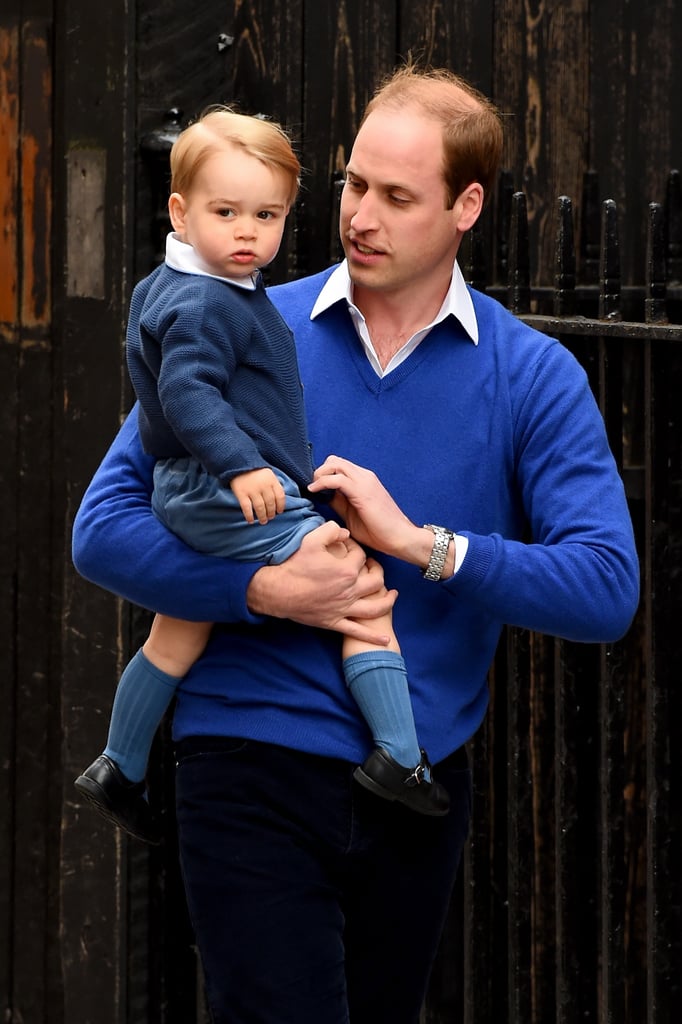Prince George at the Hospital 2015