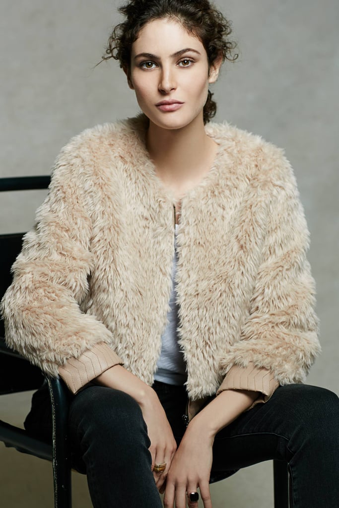 Elevenses Blushed Faux-Fur Jacket ($178)