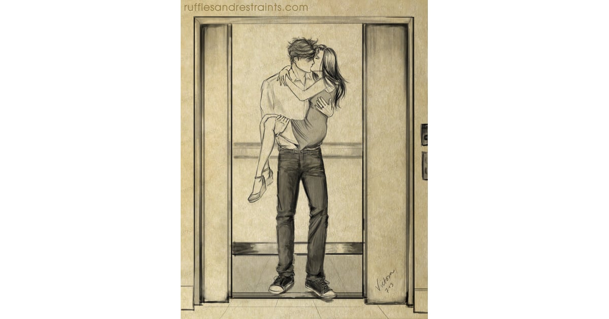 Getting Carried Away Fifty Shades Of Grey Fan Art Ruffles And Restraints Popsugar Love And Sex 