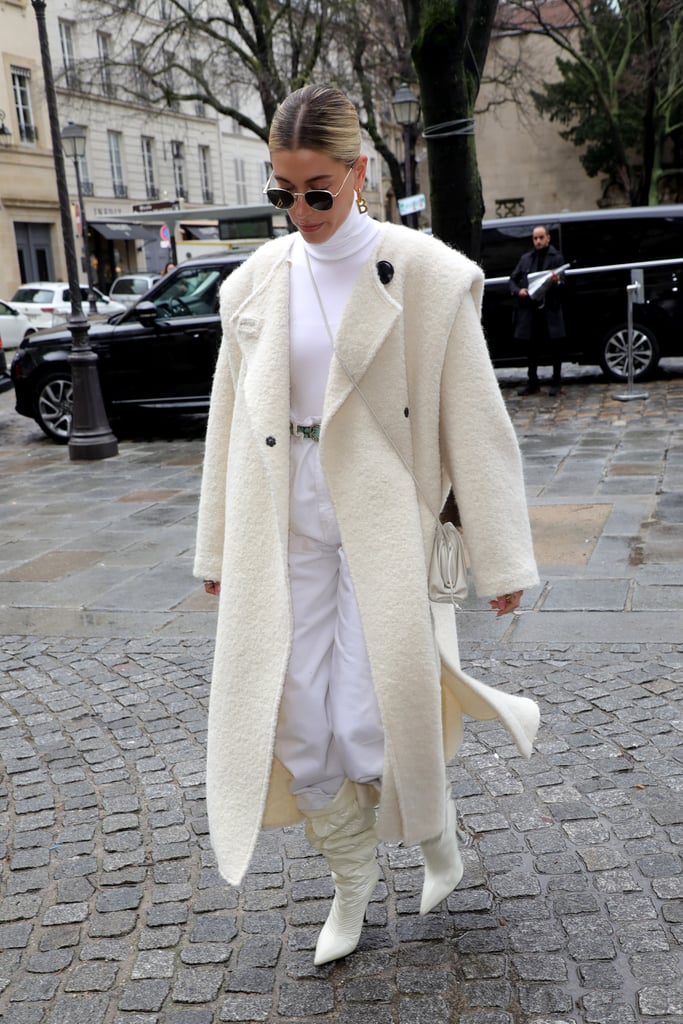 Hailey Bieber's Bright Looks For Paris Fashion Week | POPSUGAR Fashion ...