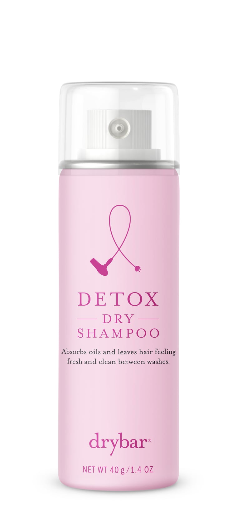 Pink Travel-Sized Detox Dry Shampoo