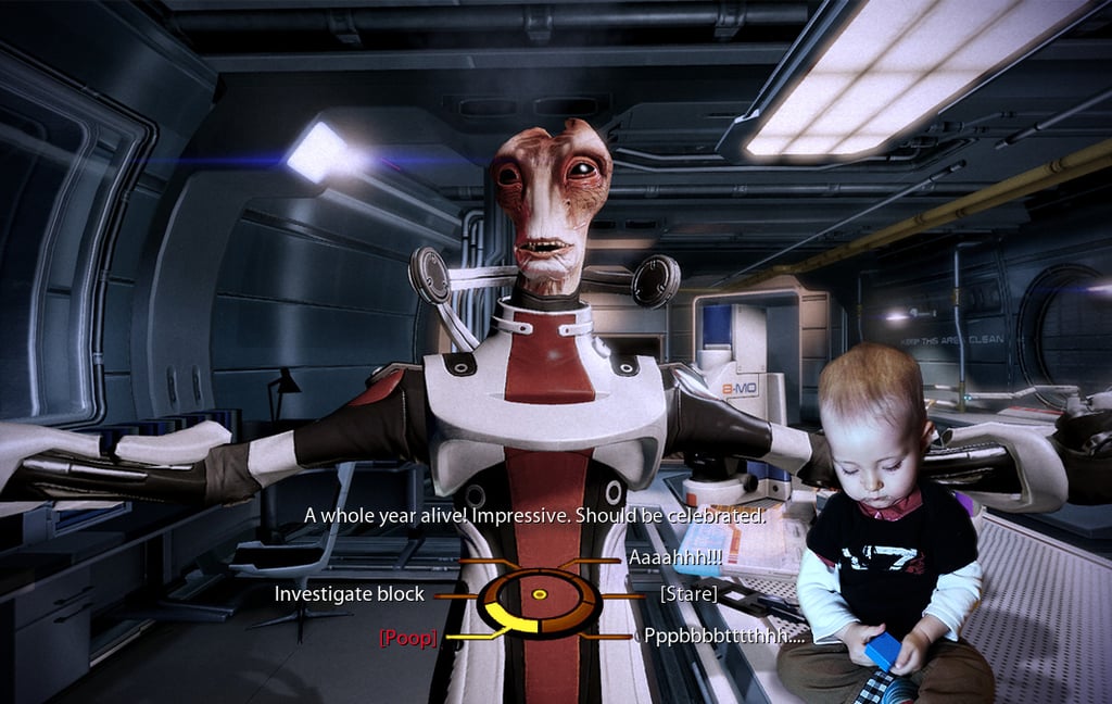 He Saved the Galaxy in Mass Effect