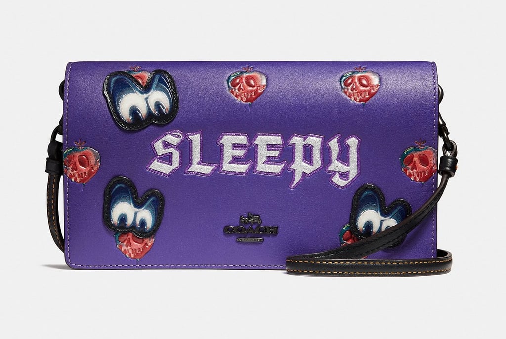 Disney x Coach Sleepy Foldover Crossbody Clutch