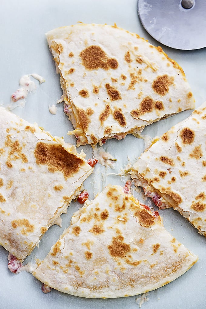 Slow-Cooker Chicken Quesadillas