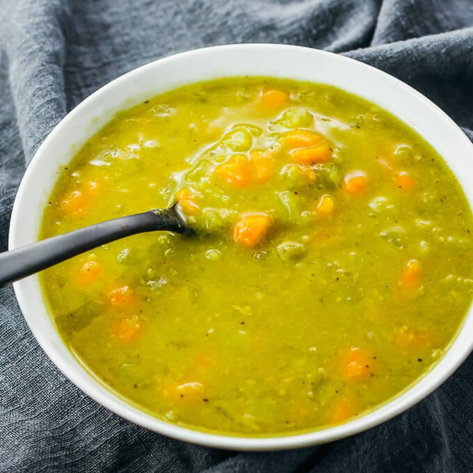Split Pea Soup LowCarb Instant Pot Soup Recipes POPSUGAR Fitness