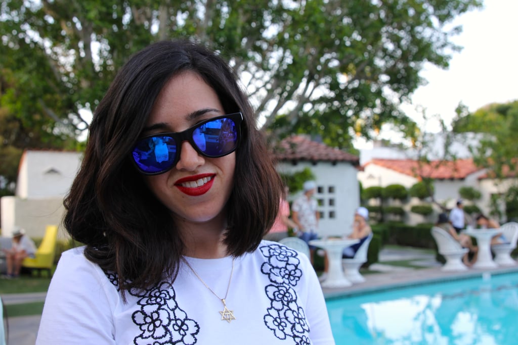 Mirrored Sunglasses at Coachella 2015