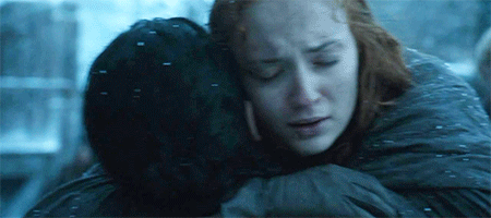 When She Finally Finds Her Way to Jon Snow