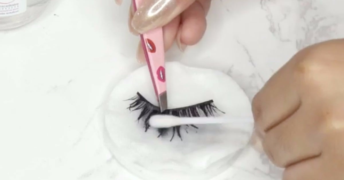 How to Clean False Eyelashes POPSUGAR Beauty