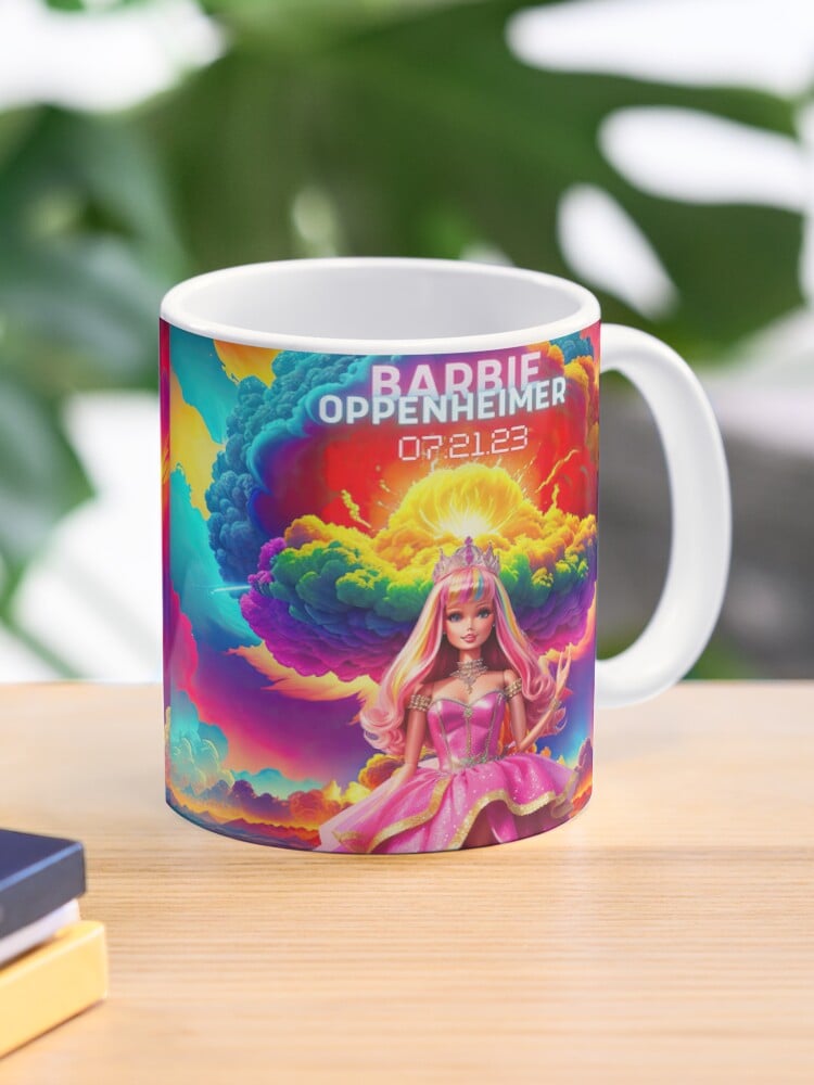 Barbie Oppenheimer Mug