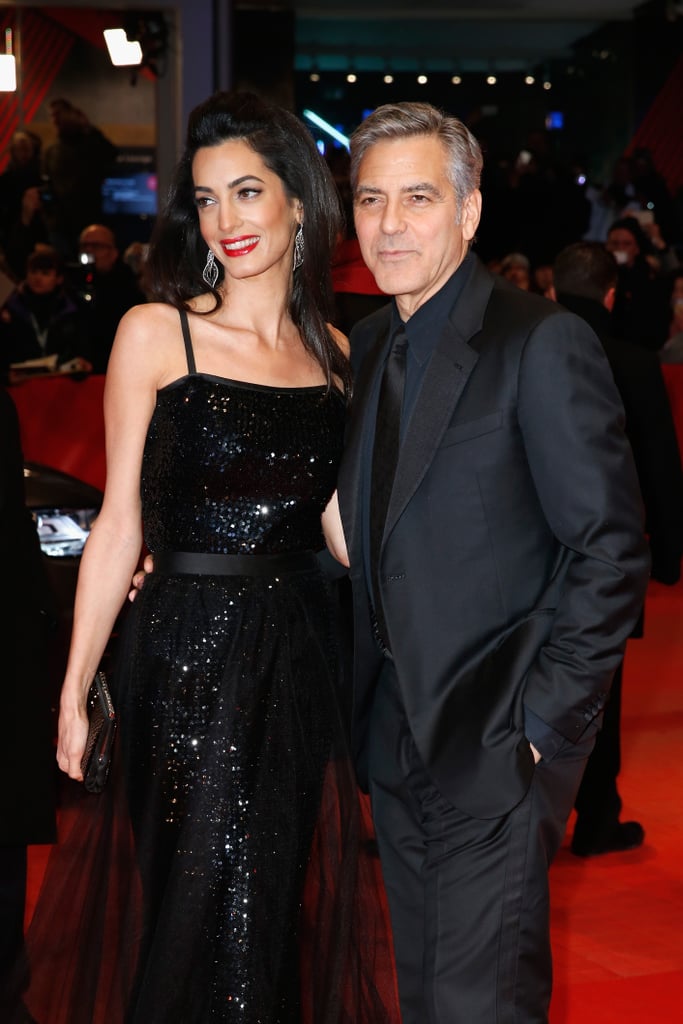 George and Amal Clooney at Berlinale Film Festival 2016