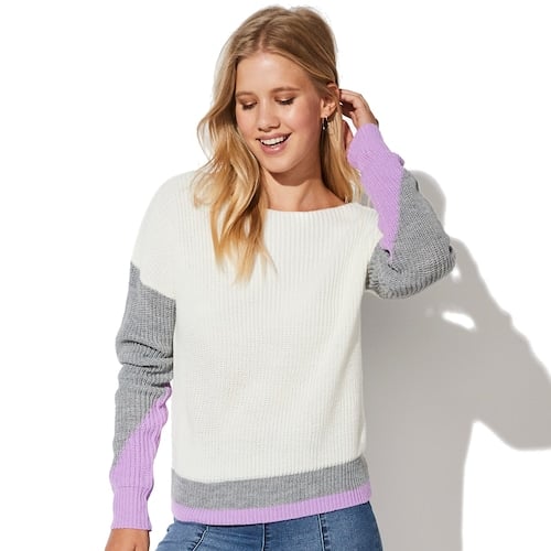 Vylette Colorblock Sweater