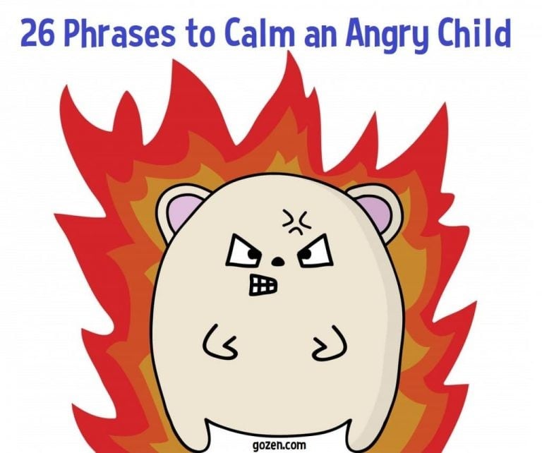 Phrases to Calm an Angry Child