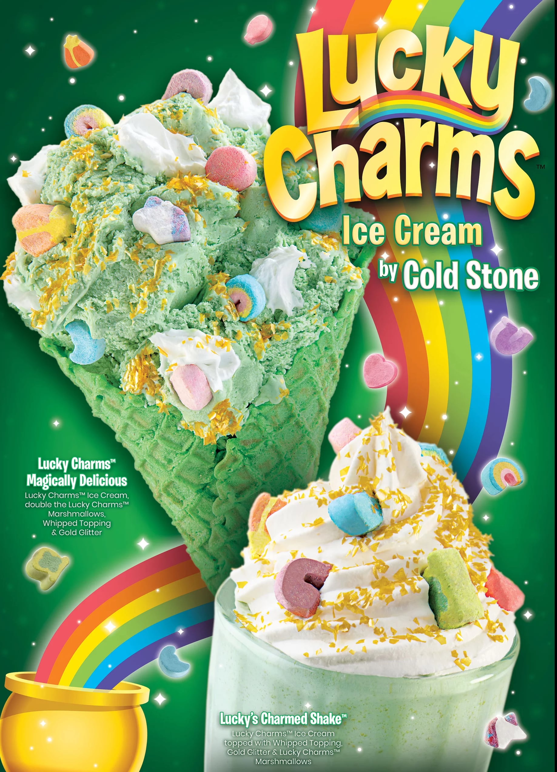 Cold Stone Has Lucky Charms Ice Cream For St. Patrick's Day! POPSUGAR