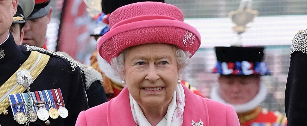 Queen Elizabeth II in Pink After Second Royal Baby's Birth