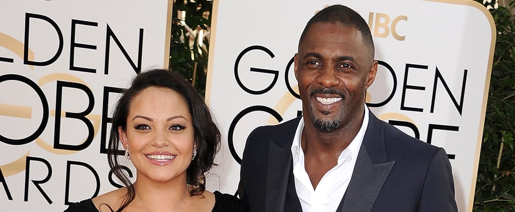 Idris Elba at the Golden Globes 2014
