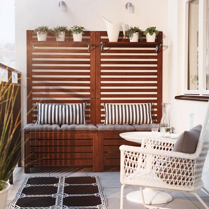 Balcony bench ikea deals