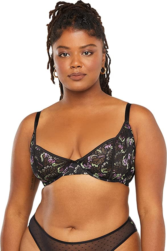 A Butterfly Bra: Savage x Fenty Butterfly Wings Unlined Lace Tulip Cup Bra