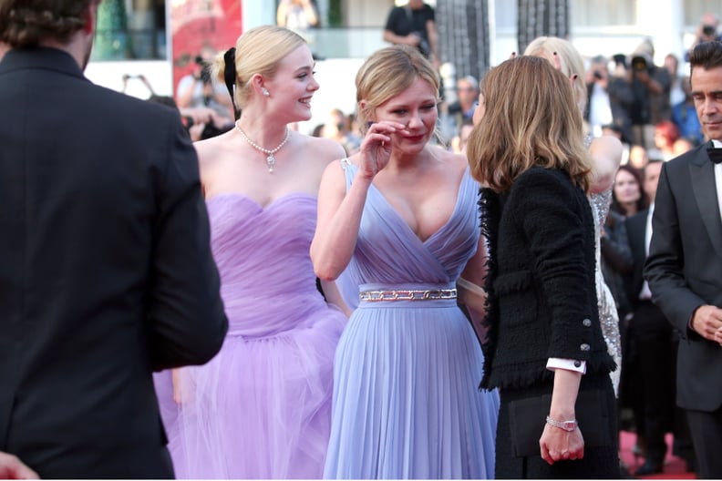 Elle Fanning, Kirsten Dunst, and Sofia Coppola