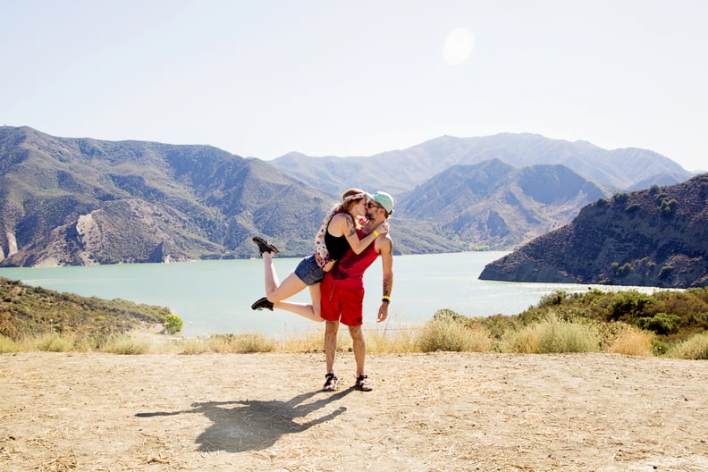 Pyramid Lake in Los Angeles