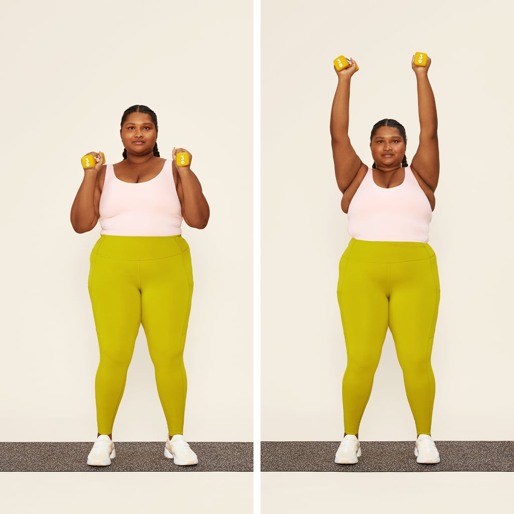Dumbbell Arm Exercises: Overhead Shoulder Press