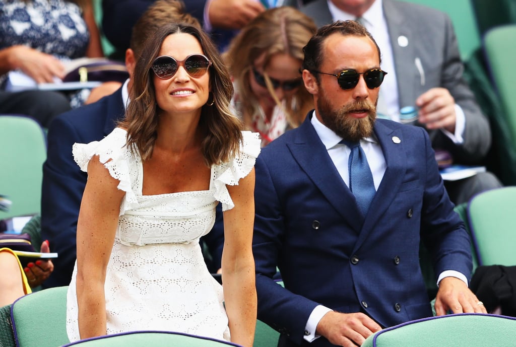 Pippa Middleton Anna Mason Dress at Wimbledon