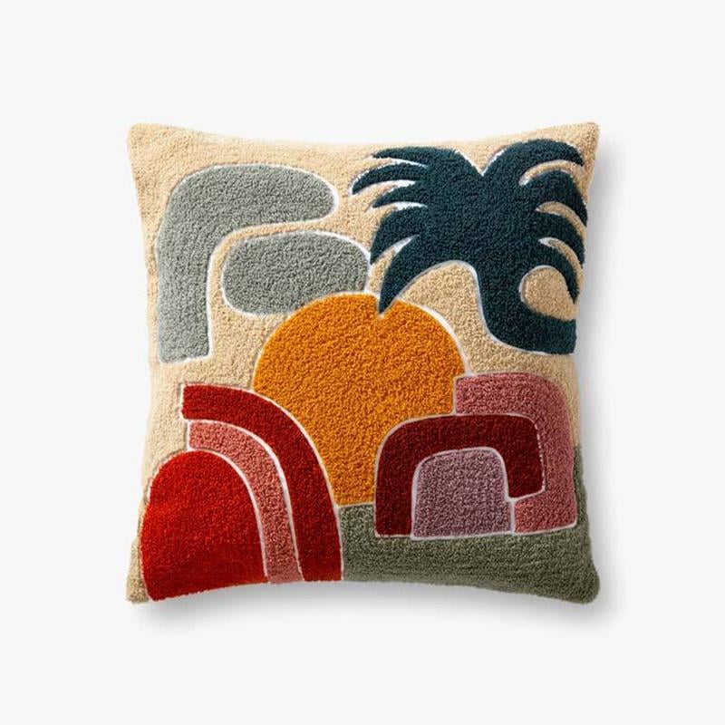 Junglaow Reef Pillow by Justina Blakeney x Loloi