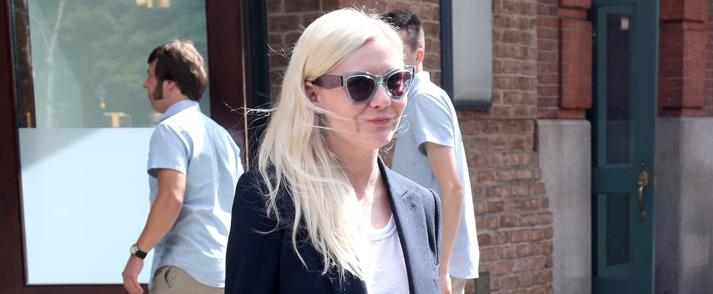 Kirsten Dunst Blazer Street Style