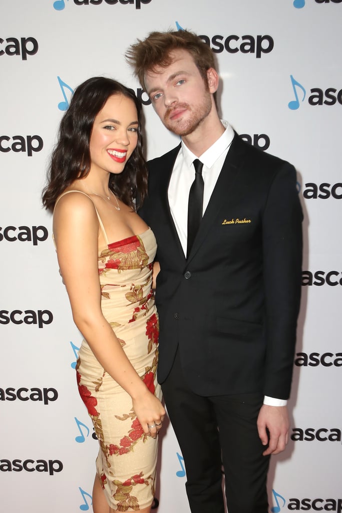 Finneas O'Connell and Claudia Sulewski at the 36th Annual ASCAP Pop Music Awards in 2019