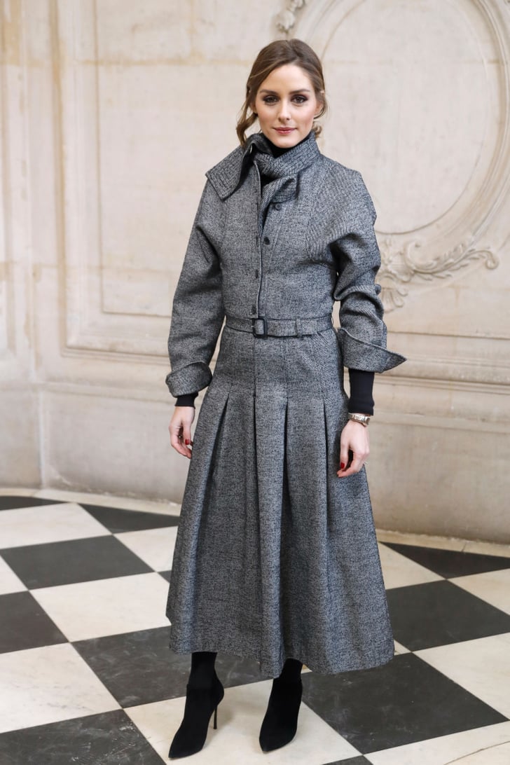 Olivia palermo new arrivals grey coat