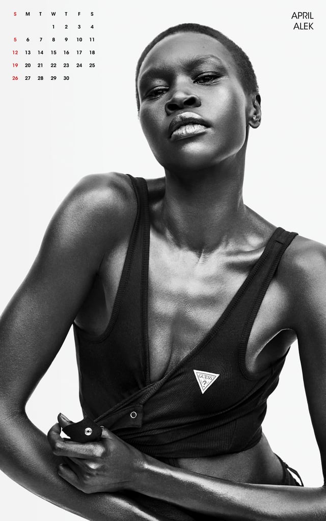 April: Alek Wek
